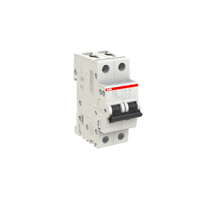 Miniature Circuit Breaker - S200 - 2P - 50 A - D - (AC) 6 kA