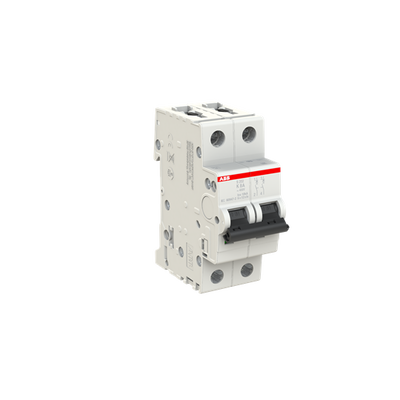 Miniature Circuit Breaker - S200 - 2P - 8 A - K - (AC) 6 kA