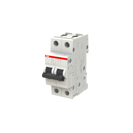 Miniature Circuit Breaker - S200 - 2P - 2 A - K - (AC) 6 kA – Image 3 of 3
