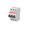 Miniature Circuit Breaker - S200 - 3P - 4 A - D - (AC) 6 kA