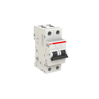 Miniature Circuit Breaker - S200 - 2P - 1 A - K - (AC) 6 kA