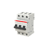 Miniature Circuit Breaker - S200 - 3P - 2 A - D - (AC) 6 kA