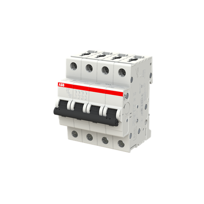 Miniature Circuit Breaker - S200 - 4P - 6 A - C - (AC) 6 kA