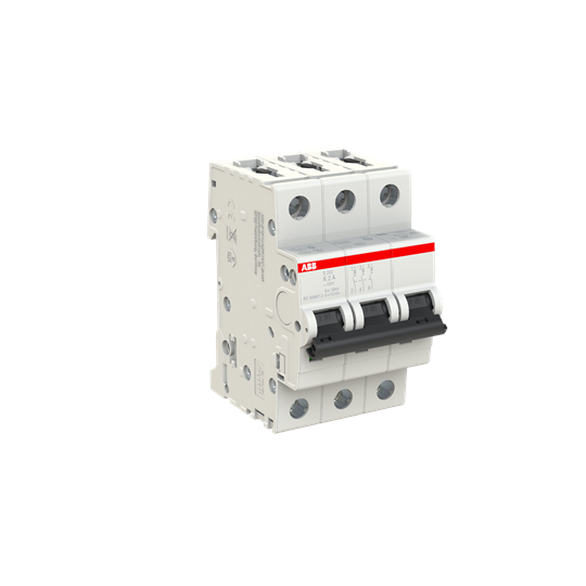 Miniature Circuit Breaker - S200 - 3P - 2 A - K - (AC) 6 kA – Image 2 of 3