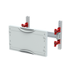 DIN rail for terminals horizontal module, 150 mm x 250 mm x 120 mm , 1 rows , 0000 GU , Field width: 1