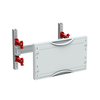 DIN rail for terminals horizontal module, 150 mm x 250 mm x 120 mm , 1 rows , 0000 GU , Field width: 1