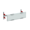 DIN rail for terminals horizontal module, 150 mm x 500 mm x 120 mm , 1 rows , 0000 GU , Field width: 2