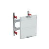 DIN rail for terminals horizontal module, 300 mm x 250 mm x 120 mm , 2 rows , 000 GU , Field width: 1
