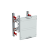 Vertical terminals module, 300 mm x 250 mm x 200 mm , 1 rows , 000 GU , Field width: 1