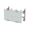 Vertical terminals module, 300 mm x 500 mm x 200 mm , 2 rows , 000 GU , Field width: 2