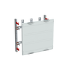 Vertical terminals module, 450 mm x 500 mm x 200 mm , 2 rows , 00 GU , Field width: 2