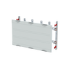 Vertical terminals module, 450 mm x 750 mm x 200 mm , 3 rows , 00 GU , Field width: 3