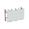 Vertical terminals module, 450 mm x 750 mm x 200 mm , 3 rows , 00 GU , Field width: 3