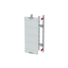 Vertical terminals module, 600 mm x 250 mm x 200 mm , 4 rows , 0 GU , Field width: 1