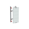 Vertical terminals module, 600 mm x 250 mm x 200 mm , 4 rows , 0 GU , Field width: 1