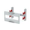 DIN rail mounting devices module, 150 mm x 250 mm x 120 mm , 1 rows , 0000 GU , Field width: 1
