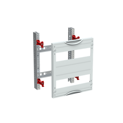 DIN rail mounting devices module, 300 mm x 250 mm x 120 mm , 2 rows , 000 GU , Field width: 1