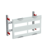 DIN rail mounting devices module, 300 mm x 500 mm x 120 mm , 2 rows , 000 GU , Field width: 2