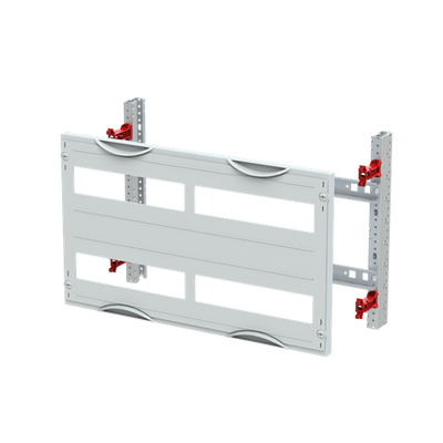 DIN rail mounting devices module, 300 mm x 500 mm x 120 mm , 2 rows , 000 GU , Field width: 2