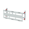 DIN rail mounting devices module, 300 mm x 750 mm x 120 mm , 2 rows , 000 GU , Field width: 3