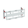 DIN rail mounting devices module, 300 mm x 750 mm x 120 mm , 2 rows , 000 GU , Field width: 3