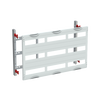 DIN rail mounting devices module, 450 mm x 750 mm x 120 mm , 3 rows , 00 GU , Field width: 3