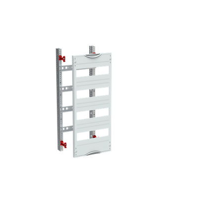 DIN rail mounting devices module, 600 mm x 250 mm x 120 mm , 4 rows , 0 GU , Field width: 1