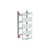 DIN rail mounting devices module, 600 mm x 250 mm x 120 mm , 4 rows , 0 GU , Field width: 1