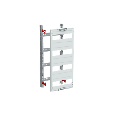 DIN rail mounting devices module, 600 mm x 250 mm x 120 mm , 4 rows , 0 GU , Field width: 1