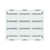 DIN rail mounting devices module, 600 mm x 750 mm x 120 mm , 4 rows , 0 GU , Field width: 3
