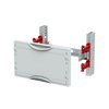 DIN rail for terminals horizontal module, 150 mm x 250 mm x 200 mm , 1 rows , 0000 GU , Field width: 1