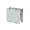 Mounting plate module, 450 mm x 500 mm x 200 mm , 00 GU , Field width: 2