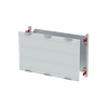 Mounting plate module, 450 mm x 750 mm x 200 mm , 00 GU , Field width: 3