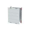 Mounting plate module, 600 mm x 500 mm x 200 mm , 0 GU , Field width: 2