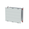 Mounting plate module, 600 mm x 750 mm x 200 mm , 0 GU , Field width: 3