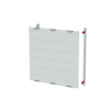 Touch guard module, 750 mm x 750 mm x 120 mm , 1 GU , Field width: 3