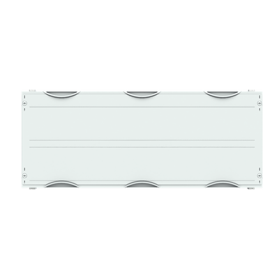 Busbar system horizontal module, 300 mm x 750 mm x 225 mm , 000 GU , Field width: 3