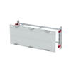 Busbar system horizontal module, 300 mm x 750 mm x 225 mm , 000 GU , Field width: 3