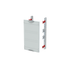 Busbar system horizontal module, 450 mm x 250 mm x 275 mm , 00 GU , Field width: 1