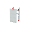 N/PE busbar and terminals module, 450 mm x 250 mm x 200 mm , 2 rows , 00 GU , Field width: 1