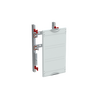 N/PE busbar and terminals module, 450 mm x 250 mm x 200 mm , 2 rows , 00 GU , Field width: 1