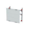 N/PE busbar and terminals module, 450 mm x 500 mm x 200 mm , 2 rows , 00 GU , Field width: 2