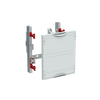 N/PE busbar and terminals module, 300 mm x 250 mm x 260 mm , 1 rows , 000 GU , Field width: 1