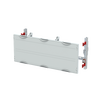 N/PE busbar and terminals module, 300 mm x 750 mm x 260 mm , 1 rows , 000 GU , Field width: 3