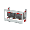 NH00-fuse switch disconnector module, 300 mm x 500 mm x 200 mm , 000 GU , Field width: 2