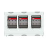 NH1-fuse switch disconnector module, 450 mm x 750 mm x 225 mm , 00 GU , Field width: 3