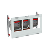 NH1-fuse switch disconnector module, 450 mm x 750 mm x 225 mm , 00 GU , Field width: 3