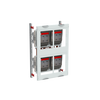 NH1-fuse switch disconnector module, 750 mm x 500 mm x 225 mm , 1 GU , Field width: 2