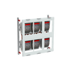 NH1-fuse switch disconnector module, 750 mm x 750 mm x 225 mm , 1 GU , Field width: 3