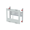 NH1-fuse switch disconnector module, 450 mm x 500 mm x 200 mm , 00 GU , Field width: 2